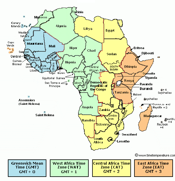 What Is The Time Zone In Botswana?