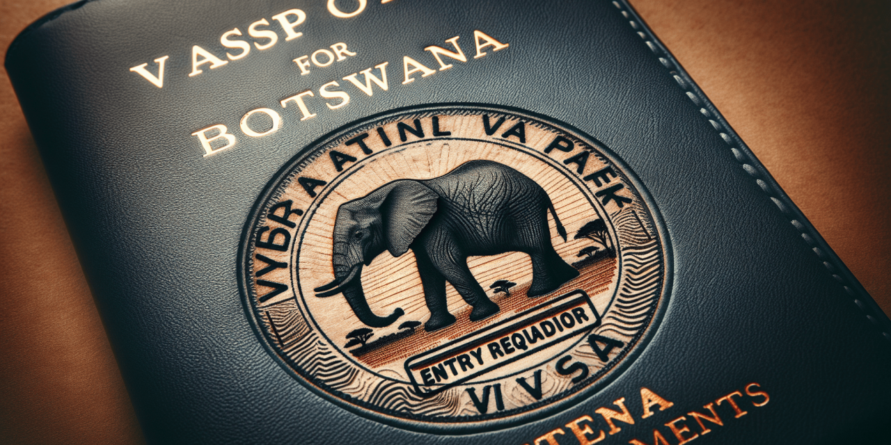 Are There Any Specific Entry Requirements For National Parks In Botswana?